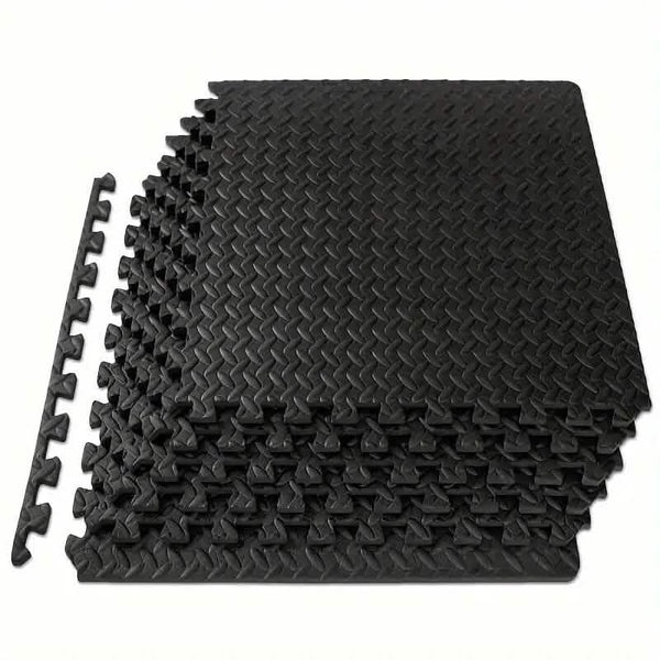 10-Pieces: EVA Interlocking Foam Floor Tiles