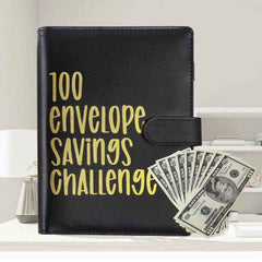 100 Envelope Challenge Binder – Budget Organizer for Cash Saving