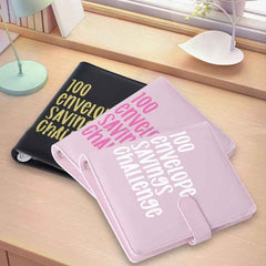 100 Envelope Challenge Binder – Budget Organizer for Cash Saving