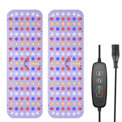 2-Pieces: Ultra-Thin LED Grow Lights for Indoor Plants with 126 LEDs
