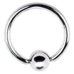 14G 1/2 5mm Stainless Steel BCR Captive Ring