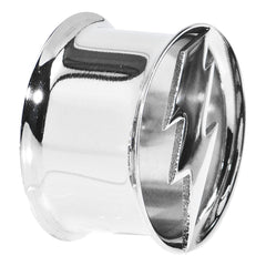 3/4 Stainless Steel Double Flare Lightning Bolt Tunnel