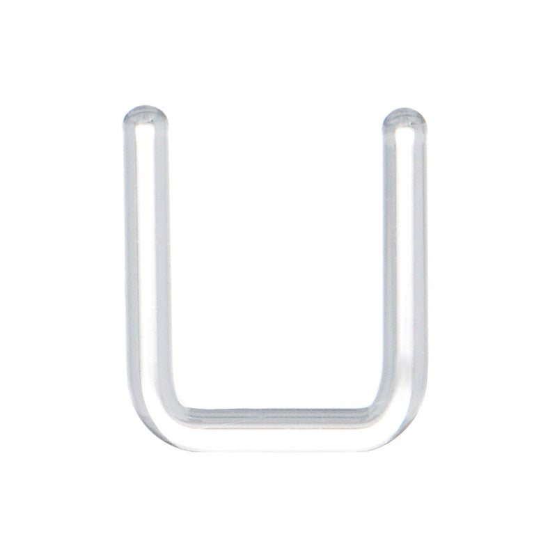 Septum Retainer 16G Clear Borosilicate Glass