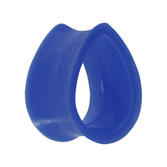 7.35mm Blue Teardrop Silicone Flexible Tunnel