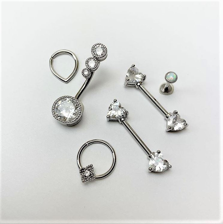 16G 5/16 Tear Drop Septum Ring