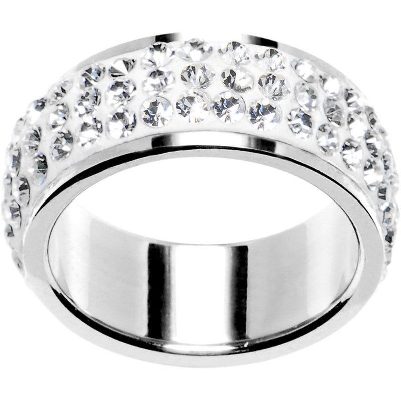 Size 6 - Clear Crystal Ferido Ring