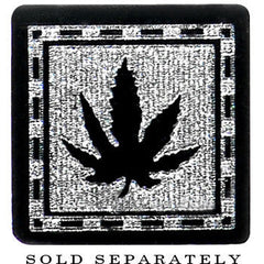 2G Pot Leaf Fake Taper Ear Plug