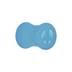 Acrylic Neon Blue Peace Sign Tunnel Plug 2G to 20mm