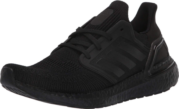adidas Womens Ultraboost 20 Sneaker Black/Black/Solar Red 9.5