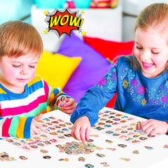 Princess Sticker Sheets – 100pcs Colorful Vinyl for DIY Projects