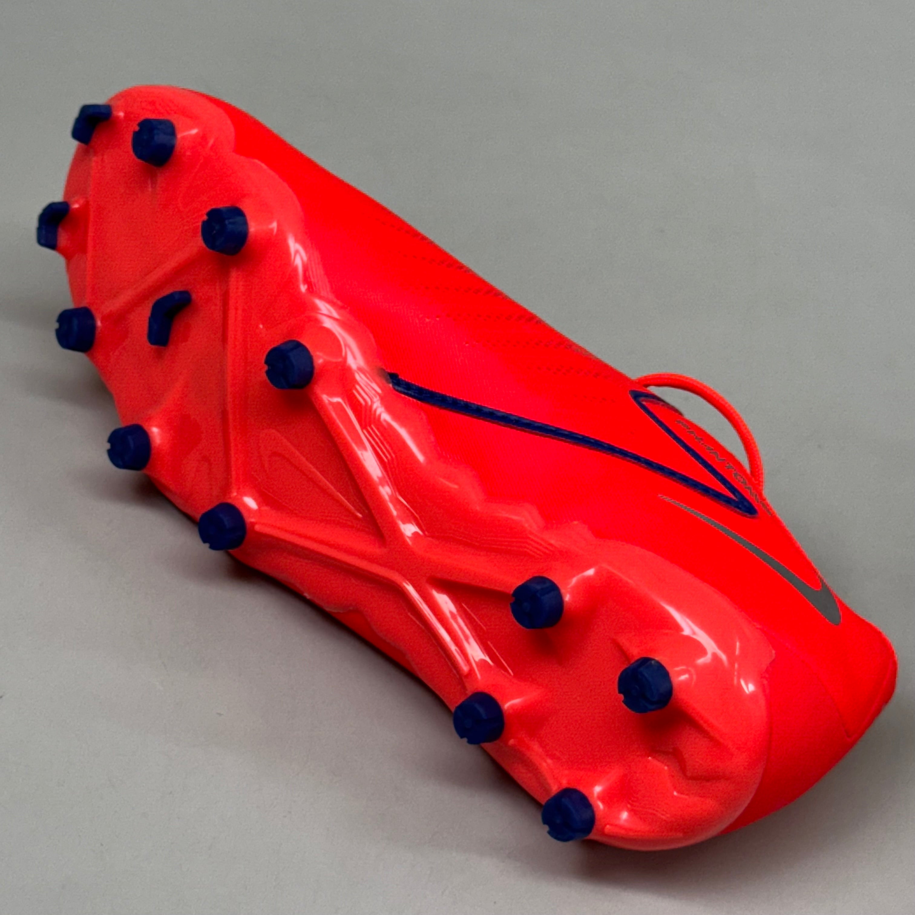 NIKE Kids Shoes Cleat Phantom GX II Academy X Haaland FG/MG Sz 2y Bright Crimson As-is