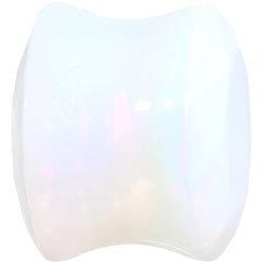 9/16 Opalite Semi Precious Stone Faceted Double Flare Plug Set