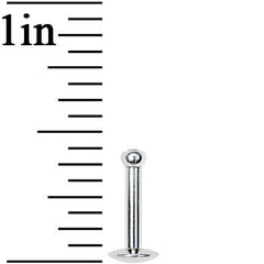 14G 5/16 Internally Threaded 2.5mm Gem Ball Labret