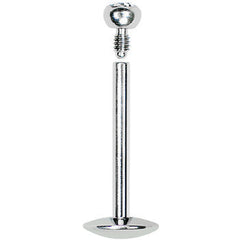 16G 3/8 Internally Threaded 2.5mm Gem Ball Labret
