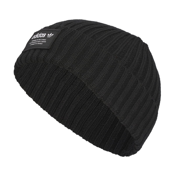 adidas Originals Rib Cuff Fold Beanie Black/White 23 one_Size