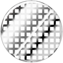 18mm Clear Acrylic Screen Print Saddle Plug