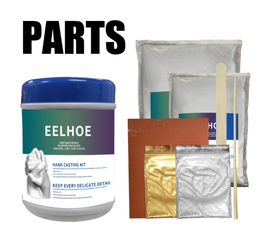 Hands Plaster Statue Kit (One Set)