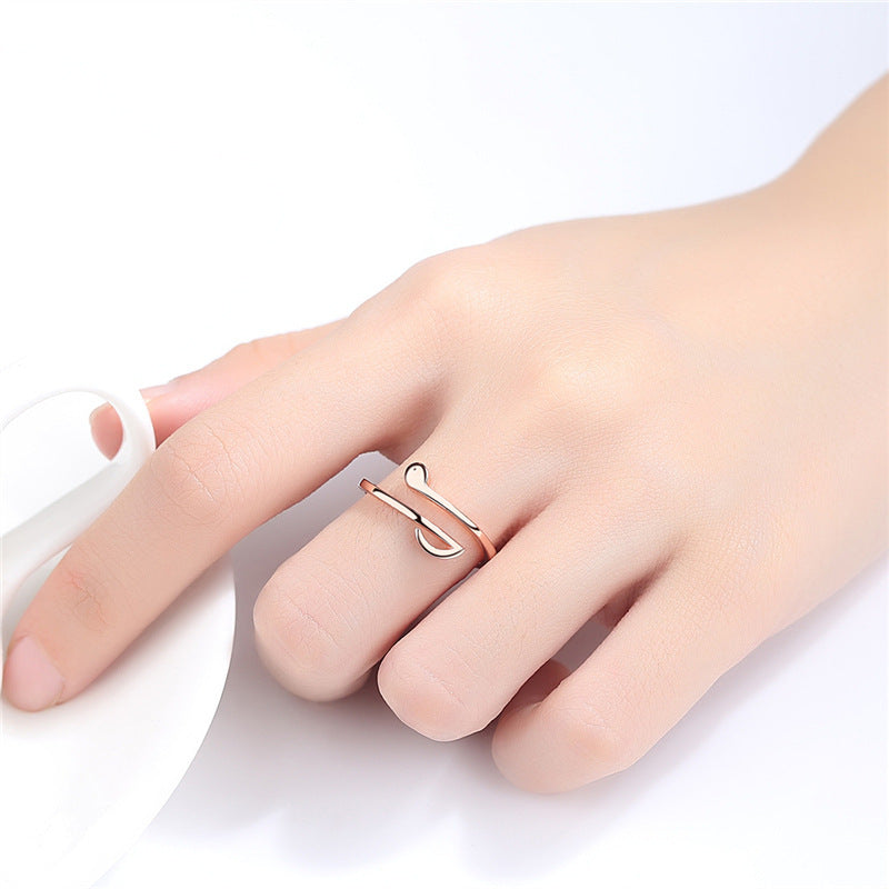 Elegant Adjustable Soundwave Rings