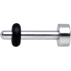 14G Stainless Steel Single Flare Flat Top Plug