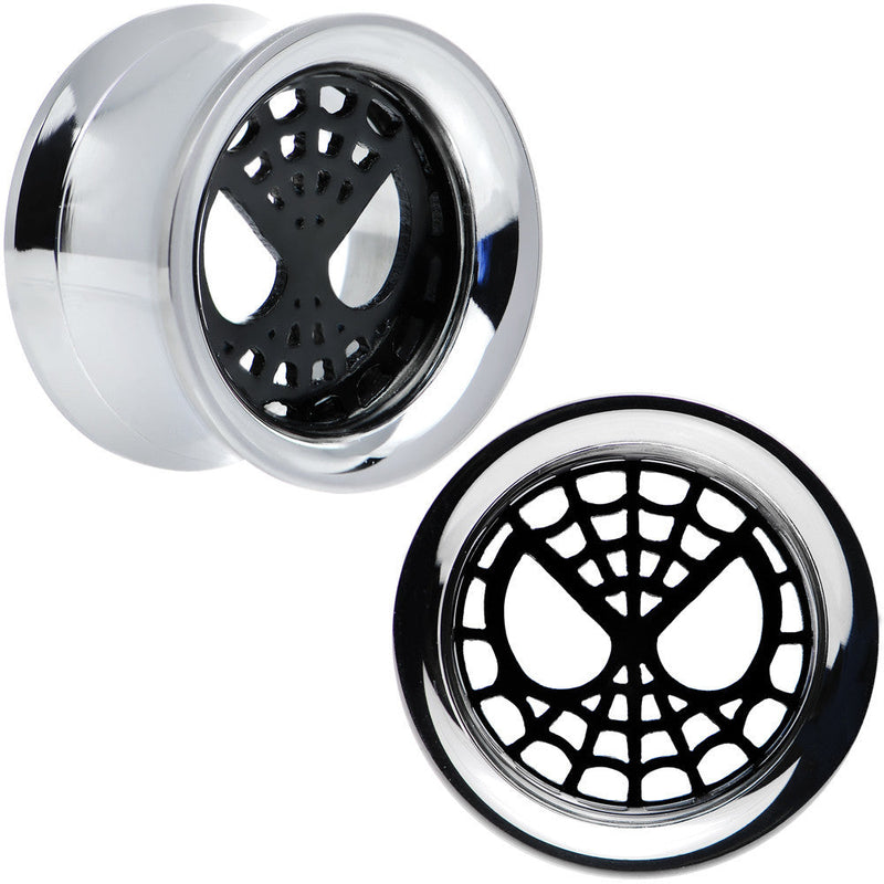 5/8 Licensed Spider-Man Steel Screw Fit Tunnel Plugs Set