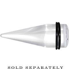 18mm Clear White Acrylic Wish on a Star Taper