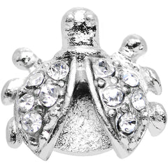Clear Gem Lovely Ladybug Tragus Cartilage Earring