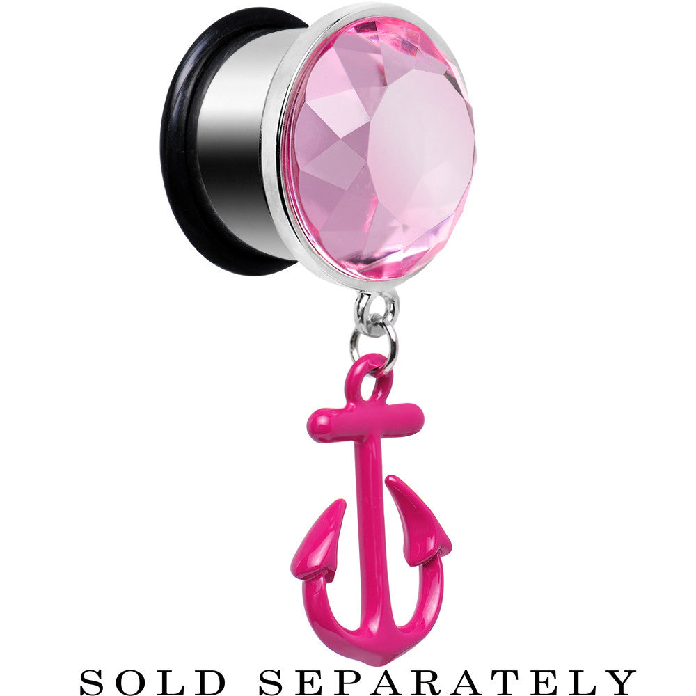 5/8 Pink Dangling Anchor Steel Plug