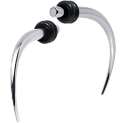 10G Stainless Steel Claw of Keres Curved Taper Set