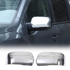 Door Rear View Mirror Cover Compatible with Nissan Titan 2016-2023, ABS Auto Exterior Side Rearview Mirror Protective Trim Cap Accessories 2Pcs (Carbon Fiber Pattern)