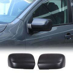 Door Rear View Mirror Cover Compatible with Nissan Titan 2016-2023, ABS Auto Exterior Side Rearview Mirror Protective Trim Cap Accessories 2Pcs (Carbon Fiber Pattern)
