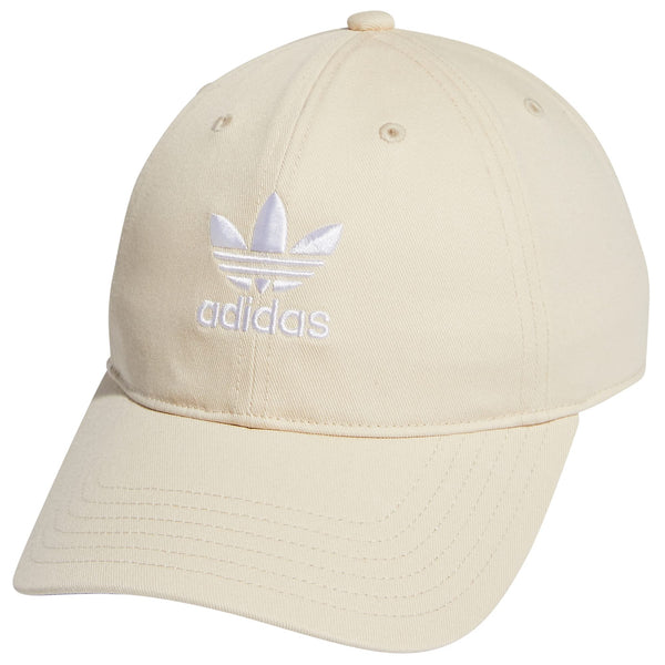 adidas Originals Womens Relaxed Fit Adjustable Strapback Cap Wonder White/White One Size