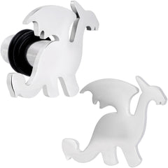 Steel Fantasy Dragon Single Flare Plug Set 14G to 2G