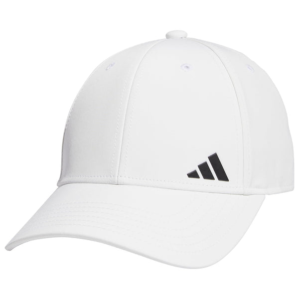 adidas Womens Backless Ponytail Hat Adjustable Fit Baseball Cap White/Black One Size