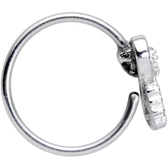20G 5/16 Infinity Heart Valentines Day Nose Hoop