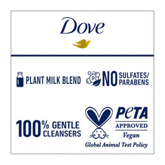 Dove Whipped Shower Foam Coconut & Lychee For Women for Hydrated & Soft Skin 10.3 OZ