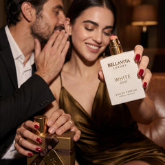 BellaVita Luxury Perfume Duo Honey Oud Eau de Parfum (3.4 fl. oz.) + White Oud Eau de Parfum (3.4 fl. oz.) | Long-Lasting, Vegan & Cruelty-Free Fragrances for Every Occasion