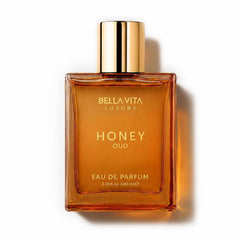BellaVita Luxury Perfume Duo Honey Oud Eau de Parfum (3.4 fl. oz.) + White Oud Eau de Parfum (3.4 fl. oz.) | Long-Lasting, Vegan & Cruelty-Free Fragrances for Every Occasion