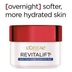 L'Oreal Paris Revitalift Anti-Wrinkle and Firming Face Night Cream, Pro Retinol 1.7 oz