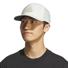 adidas Men's Sport 5-Panel, High Crown Structured Snapback Adjustable Fit Cap