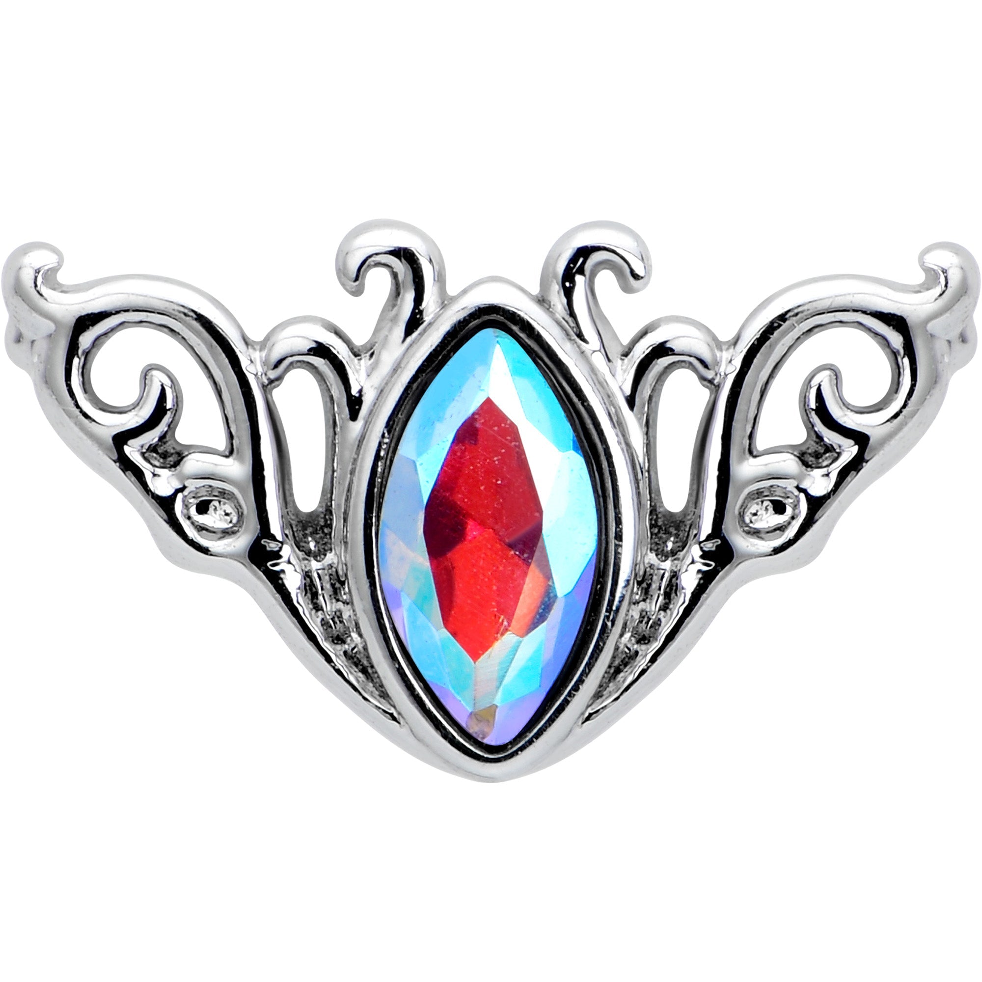 16G 5/16 Aurora Gem Deco Waves Labret Monroe Tragus
