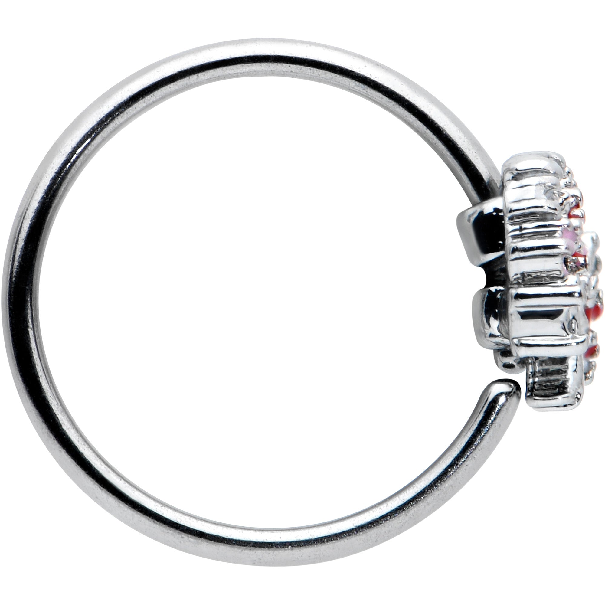 20G 5/16 Luscious Pinks Fruit Tree Nose Hoop