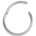 20G 3/8 ASTM F-136 Titainum Percision Hinged Segment Hoop
