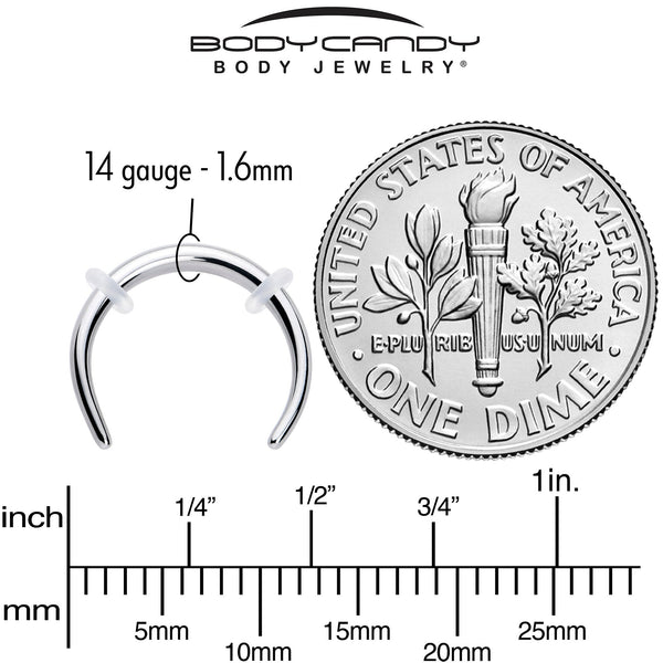 14G 3/8 Pincher Crescent Taper