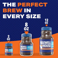 Maxwell House Original Roast Instant Coffee, 8 oz Jar