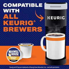 Maxwell House Master Blend Mild Roast K-Cup Coffee Pods, 10 ct Box