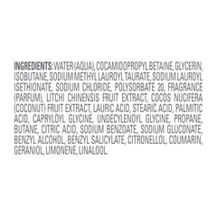 Dove Whipped Shower Foam Coconut & Lychee For Women for Hydrated & Soft Skin 10.3 OZ