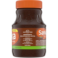 Sanka Decaf Instant Coffee, 8 oz Jar