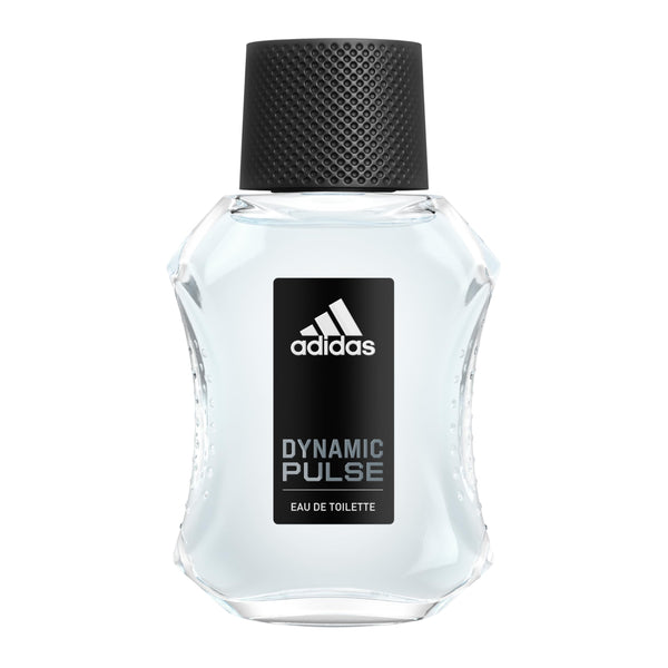 adidas Dynamic Pulse Eau de Toilette 1.7 fl oz (Pack of 1) Notes of Mint Apple and Wood Mens Fragrance Long Lasting Sporty Fragrance Travel Size