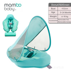 Smart Swim Trainer with Sunshade Canopy (Single)