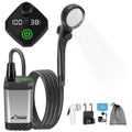 WADEO Portable Shower for Camping 6000mAh Outdoor Electric Shower Rechargeable Pump with Intelligent Digital Display Camping Shower Head Nozzle for Camping Hiking Traveling Washing